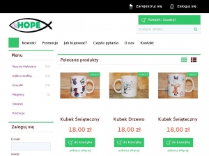 Ehope - koszulki i inne gadżety chrześcijańskie